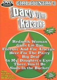 Party Tyme Karaoke: Girl Country, Vol. 3