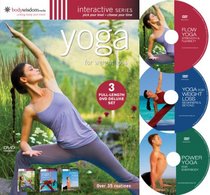 Yoga for Weight Loss (Deluxe 3 DVD set with over 30 routines))