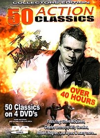 50 Classic Collector's Movie DVD Set, ACTION