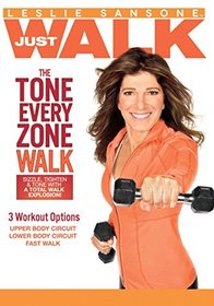 Ls: The Tone Every Zone Walk by Leslie Sansone