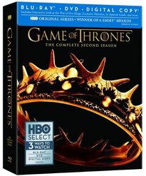 Game of Thrones The Complete Second Season with Bonus Blu-Ray Disc