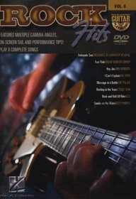 Rock Hits - Guitar Play-Along DVD Vol. 6