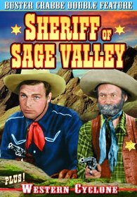 Crabbe, Buster Double Feature: Sheriff Of Sage Valley (1942) / Western Cyclone (1943)
