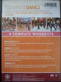 Complete Dance 4 DVD Workout Set: Brazilian Beat, Cardio Hip Hop, Latin Passion, Urban Heat