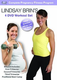 Lindsay Brin's Complete Pregnancy 4-DVD Workout Set: Cardio, Toning PLUS Yoga