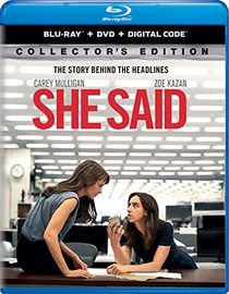 She Said (Blu-Ray + DVD + Digital)