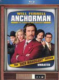 Anchorman: The Legend of Ron Burgundy (Unrated Rich Mahogany Edition) [Blu-ray]