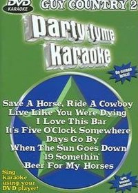 Party Tyme Karaoke: Guy Country, Vol. 2