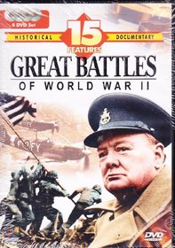 Great Battles of World War II (Historical Documentary -- 15 Features; 4-DVD set)