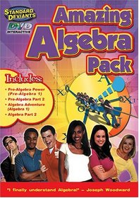 The Standard Deviants - Algebra/Pre-Algebra 4-Pack