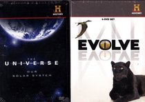 The History Channel Science Collection : Evolve Learn Evolution and the Universe Learn the Solar System : 6 Disc Set : 900+ Minutes
