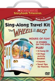 The Wheels on the Bus Sing-Along Travel Kit (Scholastic Storybook Treasures)