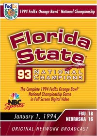 1994 Fed Ex Orange Bowl - Florida State vs. Nebraska