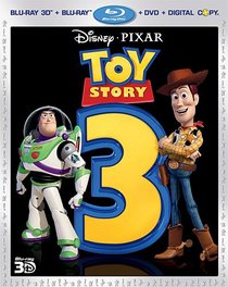 Toy Story 3 (Five-Disc Combo: Blu-ray 3D/Blu-ray/DVD + Digital Copy)