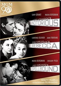 Hitchcock Triple Feature (Notorious, Rebecca, Spellbound) MGM 90th Anniversary