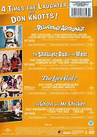 4-Movie Laugh Pack (The Reluctant Astronaut / The Shakiest Gun in the West / The Love God? / The Ghost and Mr. Chicken)