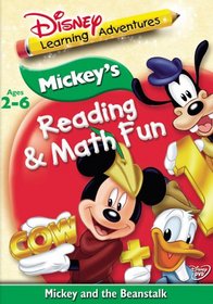 Disney's Learning Adventures - Mickey's Reading Math and Fun - Mickey and the Beanstalk