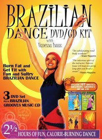 Brazilian Dance DVD/CD KIT with Vanessa Isaac