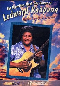 DVD-The Hawaiian Slack Key Guitar of Ledward Kaapana