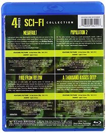 4-Movie Sci-Fi Collection: Megafault / Population 2 / Fire From Below / A Thousand Kisses Deep [Blu-ray]