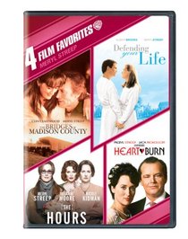 4 Film Favorites: Meryl Streep (The Bridges of Madison County, Defending Your Life, The Hours, HEARTBURN)