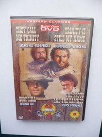 Western Classics - 4 Movies- They Call Me Trinity/Trinity is Still My Name/Boot Hill/The Proud and the Damned