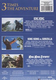King Kong, King Kong vs Godzilla, King Kong Escapes