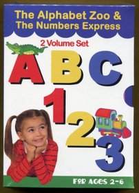 The Alphabet Zoo & the Numbers Express * 2 Dvd Volume Set ** Abc 123 ** Ages 2 - 6 Years