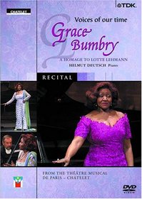Voices of our Time - Grace Bumbry / Helmut Deutsch, Chatelet Opera