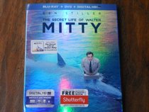 The Secret Life of Walter Mitty Blu Ray, DVD,Digital HD plus BONUS CD SOUNDTRACK of the Secret Life of Walter Mitty