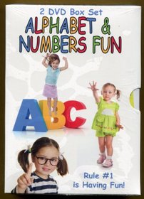Alphabet & Numbers Fun ** 2 Dvd Set ** Rule #1 Is Having Fun