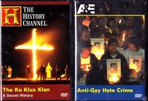 The Ku Klux Klan A Secret History , Anti Gay Hate Crimes : A&E 2 Pack Box Set