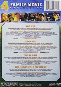 4-Movie Family Collection (Kid, Spymate, Ghost Ship, Impossible Elephant)
