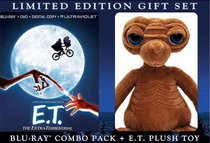 E.T. The Extra-Terrestrial Anniversary LIMITED EDITION Blu-ray + DVD + Digital Cop + Ultraviolet E.T. Plush Toy)