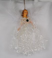 May Emerald Birthstone Angel Hanging Ornaments