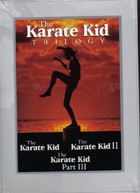 THE KARATE KID TRILOGY----PTS 1,2, AND 3 !---DVD SET