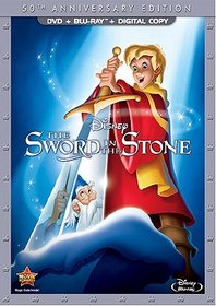 50th Anniversary Ed: The Sword in the Stone DVD + Blu-ray + Digital Copy