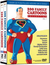 200 Family Cartoons Collection 1 (4pc) (Amar)