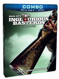 Inglourious Basterds (SteelBook Edition Blu-ray + DVD Combo) [Blu-ray] [Blu-ray]