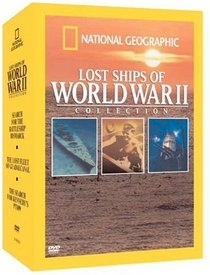 National Geographic Mysteries of the Deep - The Lost Ships of World War II Collection (Search for the Battleship Bismarck / The Lost Fleet of Guadalcanal / The Search for Kennedy's PT 109)