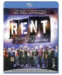 Rent: Filmed Live on Broadway [Blu-ray]