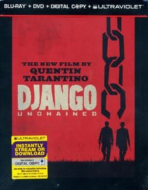 Django Unchained (Three-Disc Steelbook Blu-ray/DVD Combo + Digital Copy + UltraViolet)