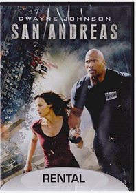 SAN ANDREAS DVD RENTAL EXCLUSIVE NEW