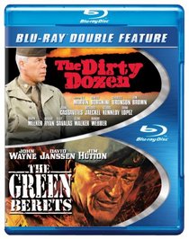 The Dirty Dozen / The Green Berets [Blu-ray]