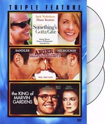 Jack Nicholson Triple Feature Something's Gotta Give / Anger Management / The King Of Marvin Gardens