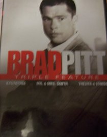 Brad Pitt Triple Feature, Kalifornia,mr. And Mrs. Smith, Thelma and Louise