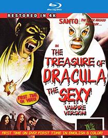 Santo In The Treasure Of Dracula: The Sexy Vampire Version 4k Restoration (In Color) [Blu-ray]