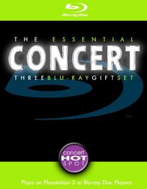 The Essential Concert Three Blu-ray Gift Set [Blu-ray]
