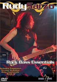 Bass Guitar Lessons: Rudy Sarzo Rock Bass Guitar Essentials how to play bass guitar DVD