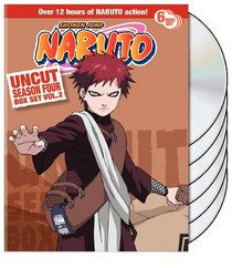 Naruto Uncut Season 4 V.2 Box Set